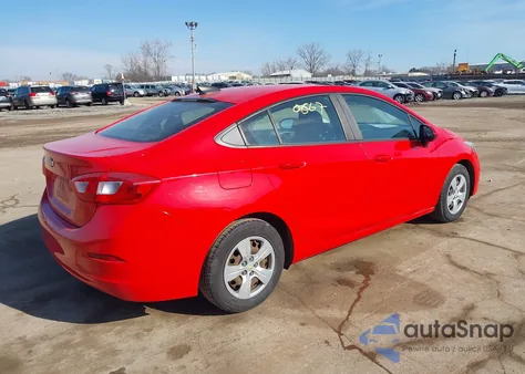 2017 Chevrolet Cruze Ls Auto z USA, uszkodzony, nr VIN 3G1BC5SM8HS529058